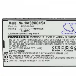   Swisstone RCB06S01 - 950 mAh 3.7 V Li-Ion - Utángyártott telefon akku