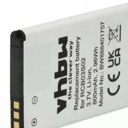   Swisstone RCB03S02 - 800 mAh 3.7 V Li-Ion - utángyártott mobiltelefon akku