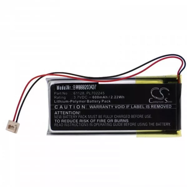   Streamlight Clipmate - világítás - 61128, PL702245 - 600 mAh 3.7 V Li-polymer - Utángyártott akku