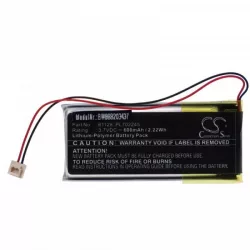   Streamlight Clipmate - világítás - 61128, PL702245 - 600 mAh 3.7 V Li-polymer - Utángyártott akku