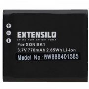   Sony NP-FK1, NP-BK1 - 770 mAh 3.7 V Li-Ion - Utángyártott kamera akku