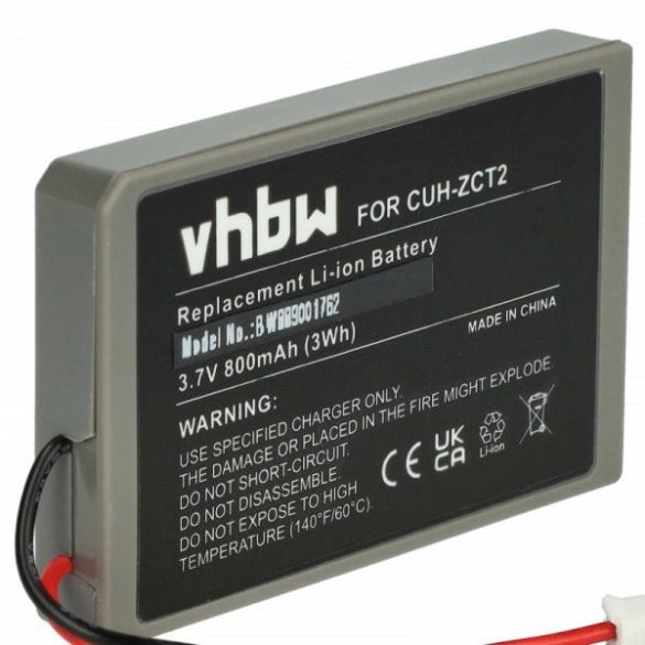 Kontroller - Sony KCR1410, LIP1522 - 800 mAh 3.7 V Li-Ion - Utánygyártott akku
