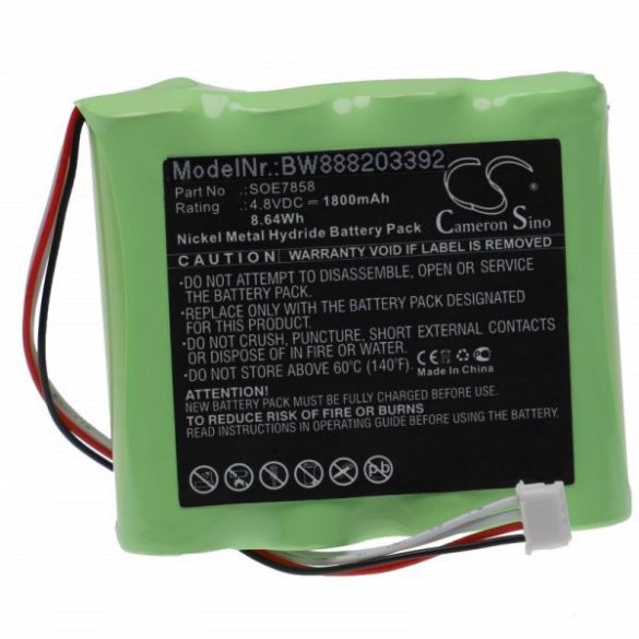Soehnle SOE7858 - 1800 mAh 4.8 V NiMH - utángyártott mérleg akkumulátor