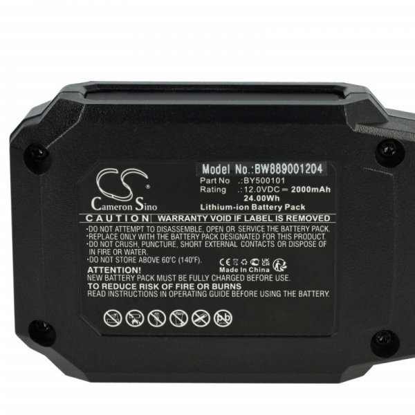 Szerszámgép akku Skil BY500101 - 2000 mAh, 12 V, Li-Ion - Utángyártott akku