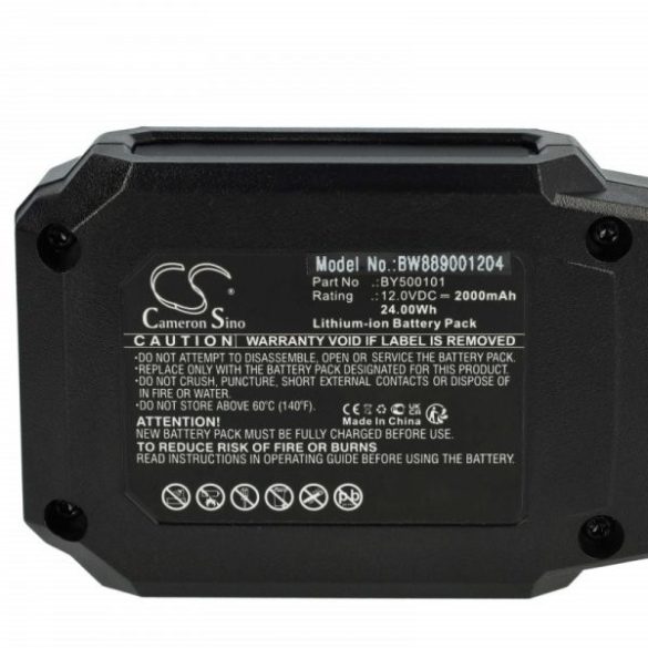 Szerszámgép akku Skil BY500101 - 2000 mAh, 12 V, Li-Ion - Utángyártott akku