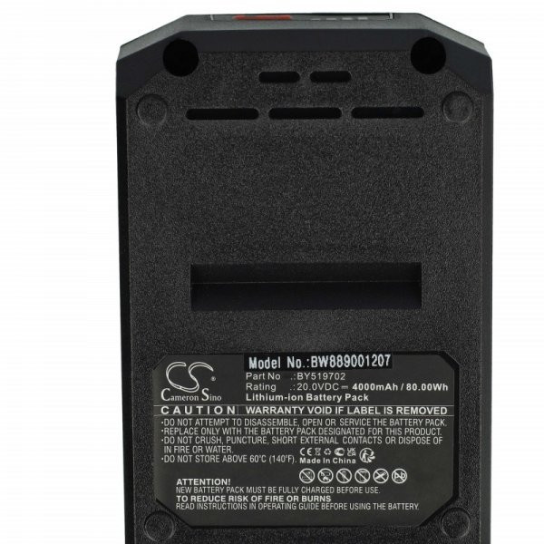 Szerszámgép akku Skil BR1E3104AA, BY519702 - 4000 mAh, 20 V, Li-Ion - Utángyártott akku