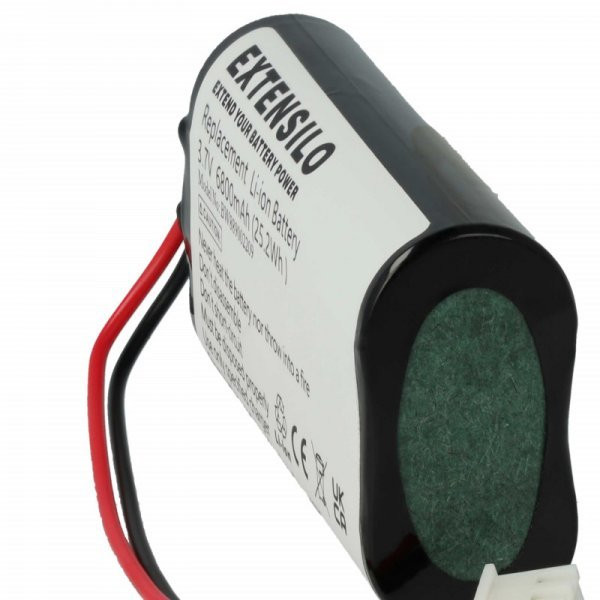 Asztali Lámpa Sigor 4508401 - 6800 mAh 3.7 V Li-Ion - Utángyártott akku