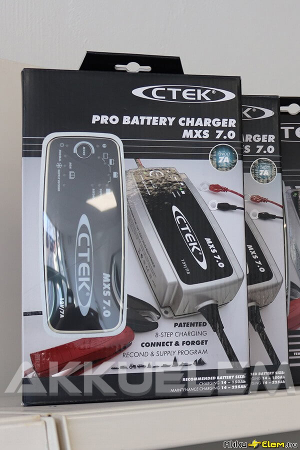 CTEK MXS  7.0 autó akkumulátor töltő karbantartó
