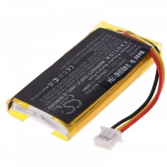 Sennheiser AHB571935PCT-03, 586477, 573695 - 280 mAh 3.7 V Li-polymer - Utángyártott