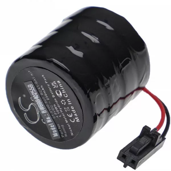 Ipari vezérlő - Schneider BCX1-BAT-KIT, 01-2100-507 - 230 mAh 4.8 V NiMH - Utángyártott akku