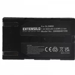   Samsung SB-LSM80, SB-LSM320, SB-LSM160 - 800 mAh 7.4 V Li-Ion - Utángyártott kamera akku - VHBW