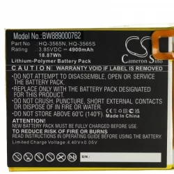   Samsung HQ-3565S, HQ-3565N - 4900 mAh 3.85 V Li-polymer - Utángyártott tablet akku