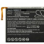   Samsung GH43-05028A, EB-BT875ABY - 7760 mAh 3.86 V Li-polymer - Utángyártott tablet akku