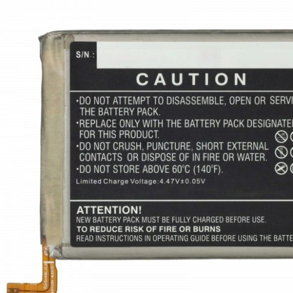 Samsung Galaxy S23 Ultra - 4900 mAh 3.88 V Li-polymer - Utángyártott telefon akku