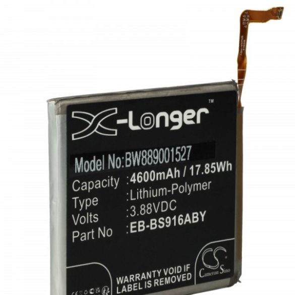 Samsung Galaxy S23 Plus, S23+ - 4600 mAh 3.88 V Li-polymer - Utángyártott telefon akku