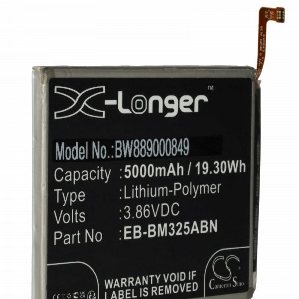Samsung EB-BM325ABN - 5000 mAh 3.86 V Li-polymer - Utángyártott telefon akku