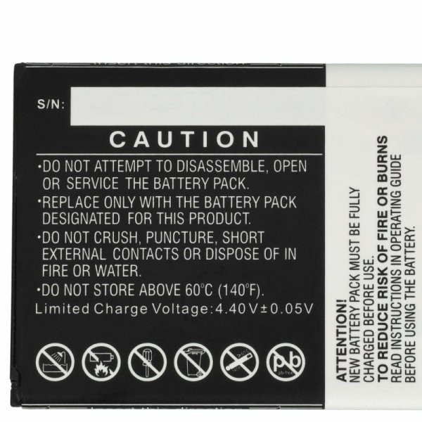 Samsung EB-BG525BBE, GH43-05060A - 3000 mAh 3.85 V Li-Ion - Utángyártott telefon akku