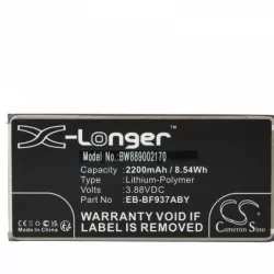   Samsung EB-BF936ABY, EB-BF937ABY - 2200 mAh 3.88 V Li-polymer - Utángyártott telefon akku