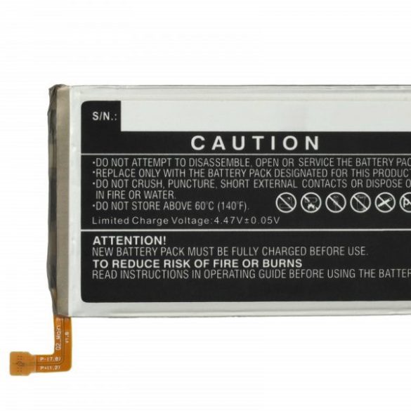 Samsung EB-BF926ABY, EB-BF927ABY - 2000 mAh 3.88 V Li-polymer - Utángyártott telefon akku