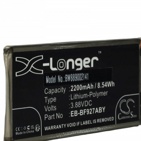 Samsung EB-BF926ABY, EB-BF927ABY - 2200 mAh 3.88 V Li-polymer - Utángyártott telefon akku