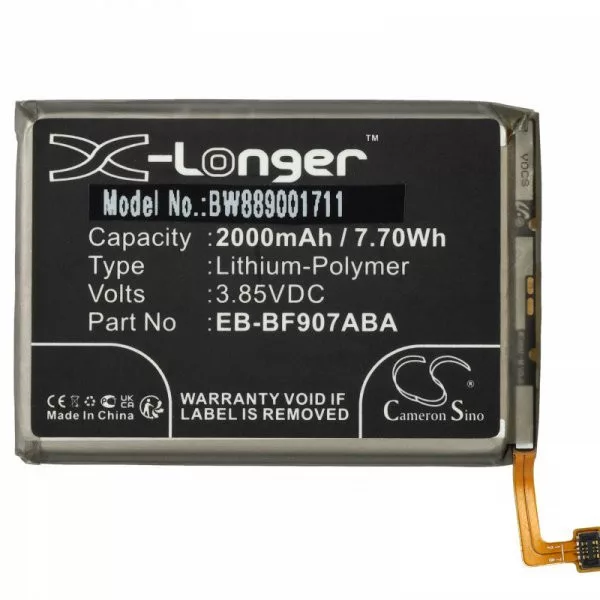 Samsung EB-BF907ABA, GH82-21209A - 2000 mAh 3.85 V Li-polymer - Utángyártott telefon akku