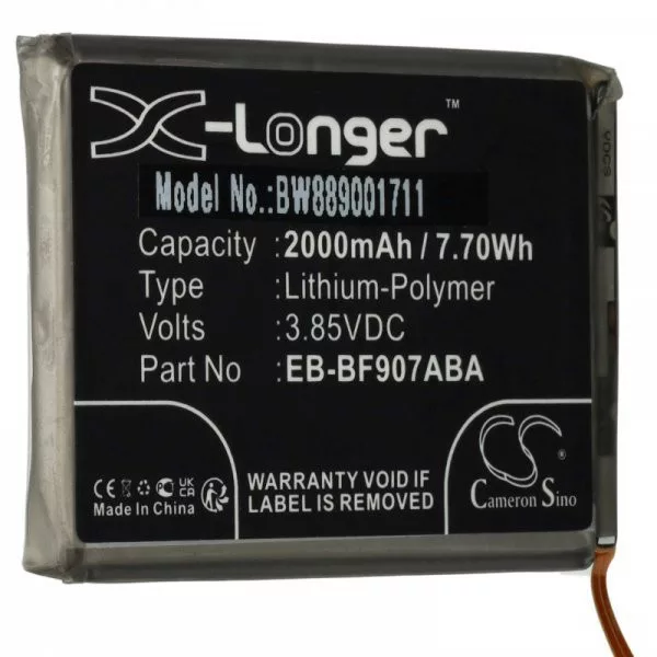 Samsung EB-BF907ABA, GH82-21209A - 2000 mAh 3.85 V Li-polymer - Utángyártott telefon akku