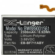   Samsung GH82-26270A, EB-BF711ABY - 2300 mAh 3.88 V Li-polymer - Utángyártott telefon akku