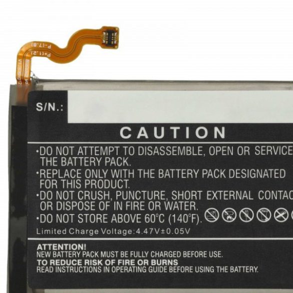 Samsung GH82-26270A, EB-BF711ABY - 2300 mAh 3.88 V Li-polymer - Utángyártott telefon akku