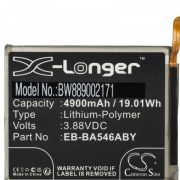   Samsung EB-BA546ABY, GH82-31469A - 4900 mAh 3.88 V Li-polymer - Utángyártott telefon akku