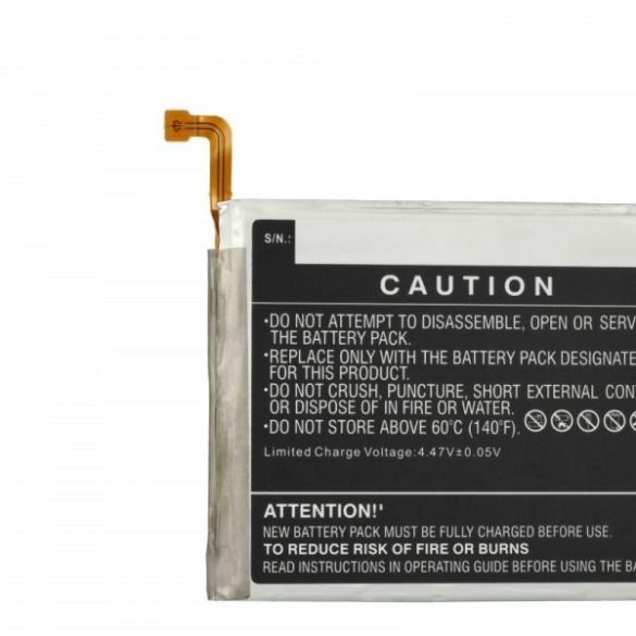 Samsung EB-BA546ABY, GH82-31469A - 4900 mAh 3.88 V Li-polymer - Utángyártott telefon akku