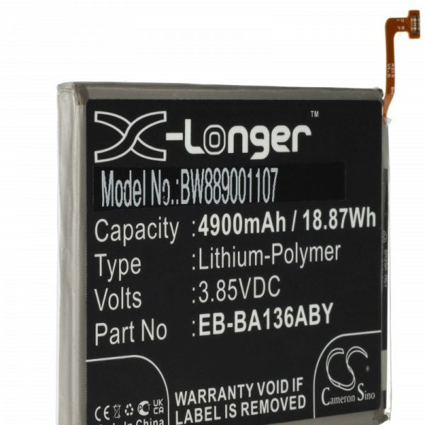 Samsung Galaxy A13 - 4900 mAh 3.85 V Li-polymer - Utángyártott telefon akku