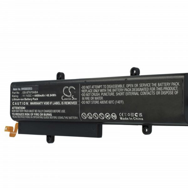 Samsung AA1GA12BS, EB-BT670ABA - 4400 mAh 11.1 V Li-Ion - Utángyártott tablet akku