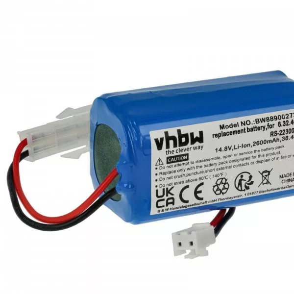 Rowenta RS-2230002091 for Tefal 2600mAh, 14.8V, Li-Ion - Utángyártott porszívó akku