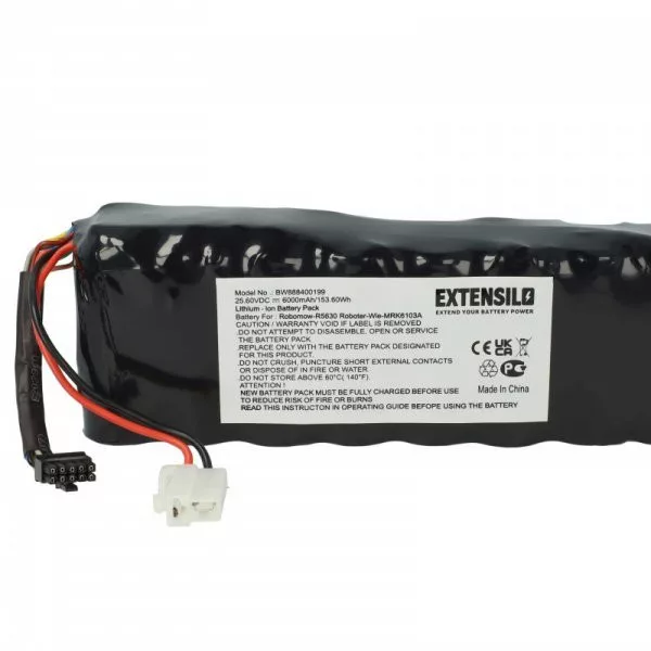 Fűnyíró Robomow MRK6105A - 6000 mAh 25.6 V Li-Ion - Utángyártott akku Fűnyíró Robomow MRK6105A - 6000 mAh 25.6 V Li-Ion - Utángyártott akku