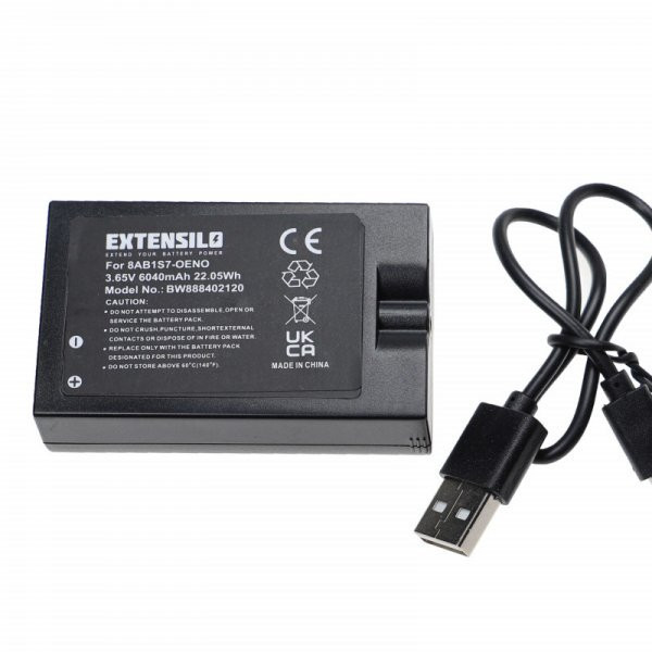 Kapucsengő - Ring 8AB1S7-0EN0 - 6040 mAh 3.65 V Li-Ion - Utángyártott akku