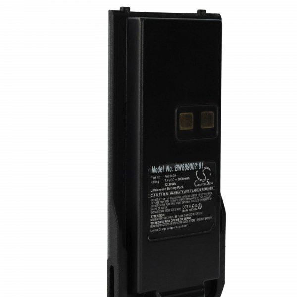Retevis FA9140A - 3000 mAh 7.4 V Li-Ion - Utángyártott rádió akku
