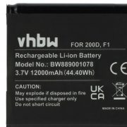   DAB Radio Pure ChargePAK F1, F1 - 12000 mAh 3.7 V Li-Ion - Utángyártott akku