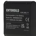 DAB Radio Pure ChargePAK F1, F1 - 13600 mAh 3.7 V Li-Ion - Utángyártott akku - VHBW