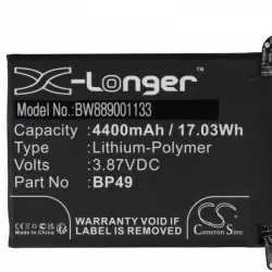   Poco BP49 - 4400 mAh 3.87 V Li-polymer - Utángyártott telefon akku