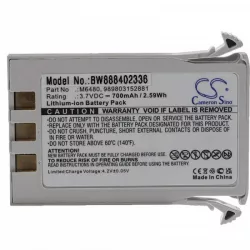   Egészségügyi eszköz - Philips 989803152881, M6480 - 700 mAh 3.7 V Li-Ion - Utángyártott akku