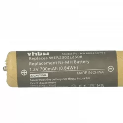   Borotva Panasonic WER2302L2508 - 700 mAh 1.2 V NiMH - Utángyártott akku - VHBW