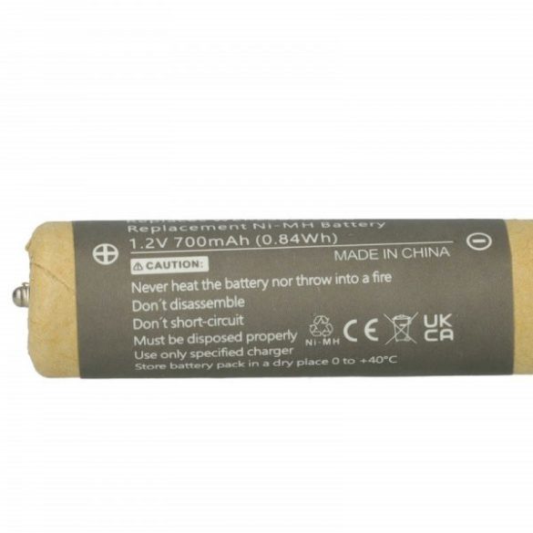 Borotva Panasonic WER2302L2508 - 700 mAh 1.2 V NiMH - Utángyártott akku