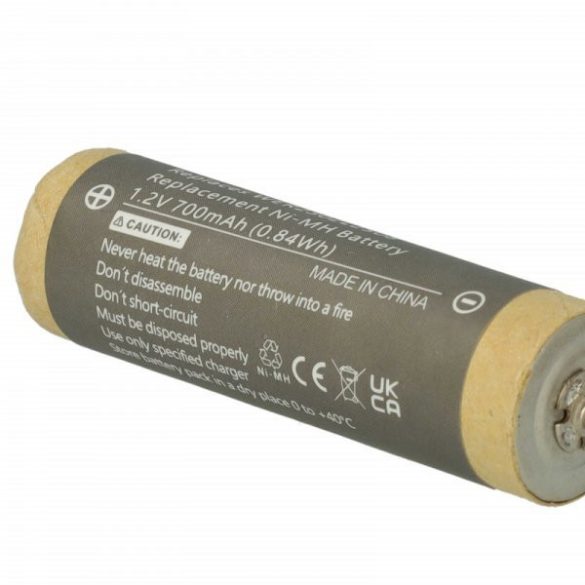 Borotva Panasonic WER2302L2508 - 700 mAh 1.2 V NiMH - Utángyártott akku