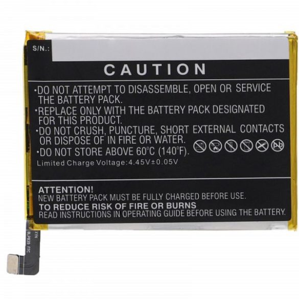 Oppo BLP839 - 4000 mAh 3.87 V Li-polymer - Utángyártott telefon akku