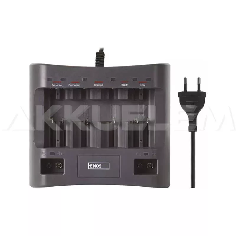 Univerzális töltő AA AAA C D 9V Ni-MH akkukhoz N9169