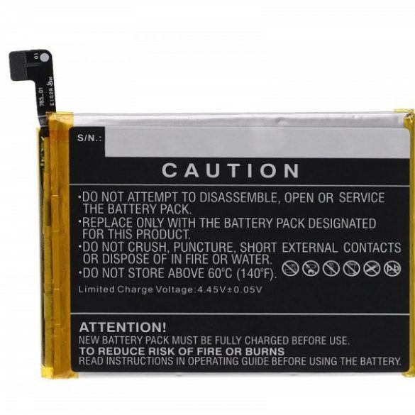 Oneplus BLP785 - 3950 mAh 3.87 V Li-polymer - Utángyártott telefon akku