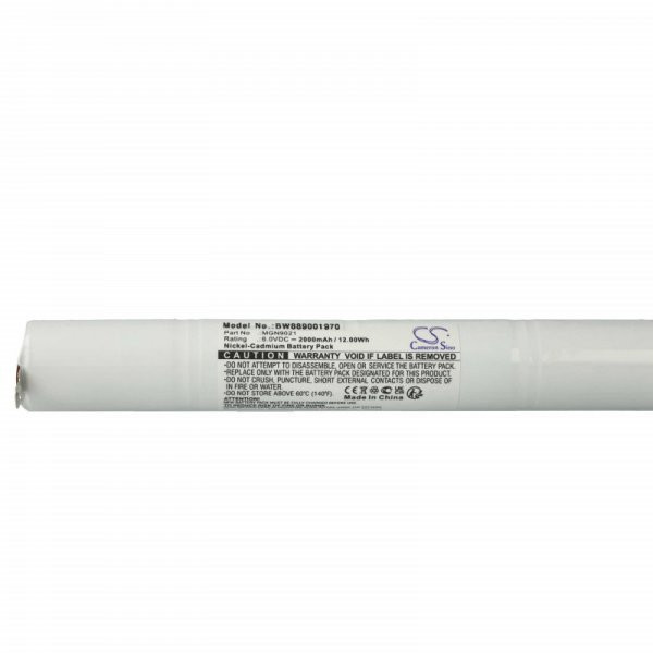   NX MGN9021, 5xSC ST4 HT 6V - 2000 mAh 6 V NiCd - Utángyártott vészvilágítás akku