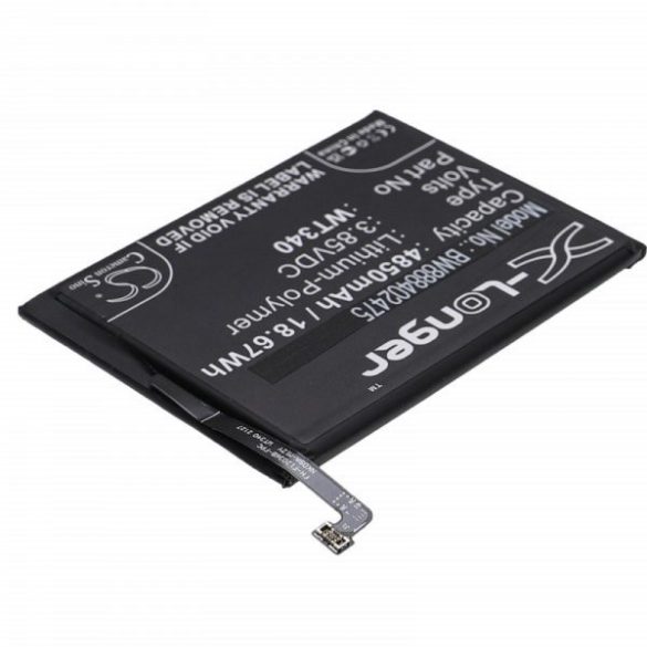 Nokia WT340 - 4850 mAh 3.85 V Li-polymer - Utángyártott telefon akku