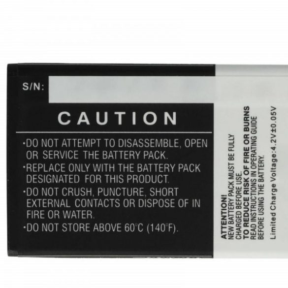 Nokia BL-4AX, BL-4XL - 1500 mAh 3.7 V Li-Ion - Utángyártott telefon akku