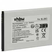   Nokia BL-29CL, BL-29CI - 2700 mAh 3.8 V Li-Ion - Utángyártott telefon akku